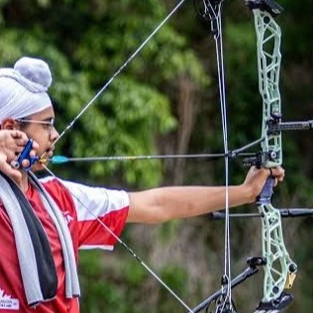 हरकुंवर सिंह वर्ल्ड आर्चरी चैंपियनशिप में करेंगे कनाडा की अगुवाई:पटियाला से रखते हैं संबंध, पिता भारतीय तीरंदाजी टीम के सीनियर कोच