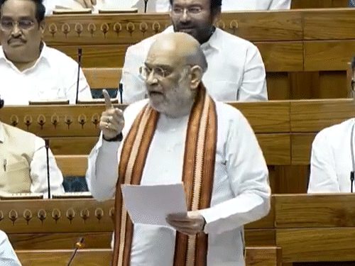 पाकिस्तानी वोटर ID-चॉकलेट से हुई पहलगाम के आतंकियों की पहचान:लोकसभा में शाह बोले- हमले के दिन प्लानिंग की, 3 महीने ट्रैक किया, फिर घेरकर मारा