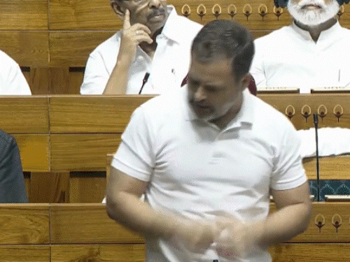 ऑपरेशन सिंदूर पर बहस, VIDEO मोमेंट्स:राहुल ने मेज पर हाथ मारा, प्रियंका की स्पीच के दौरान लगे हिंदू-हिंदू के नारे; नड्डा ने खड़गे से माफी मांगी