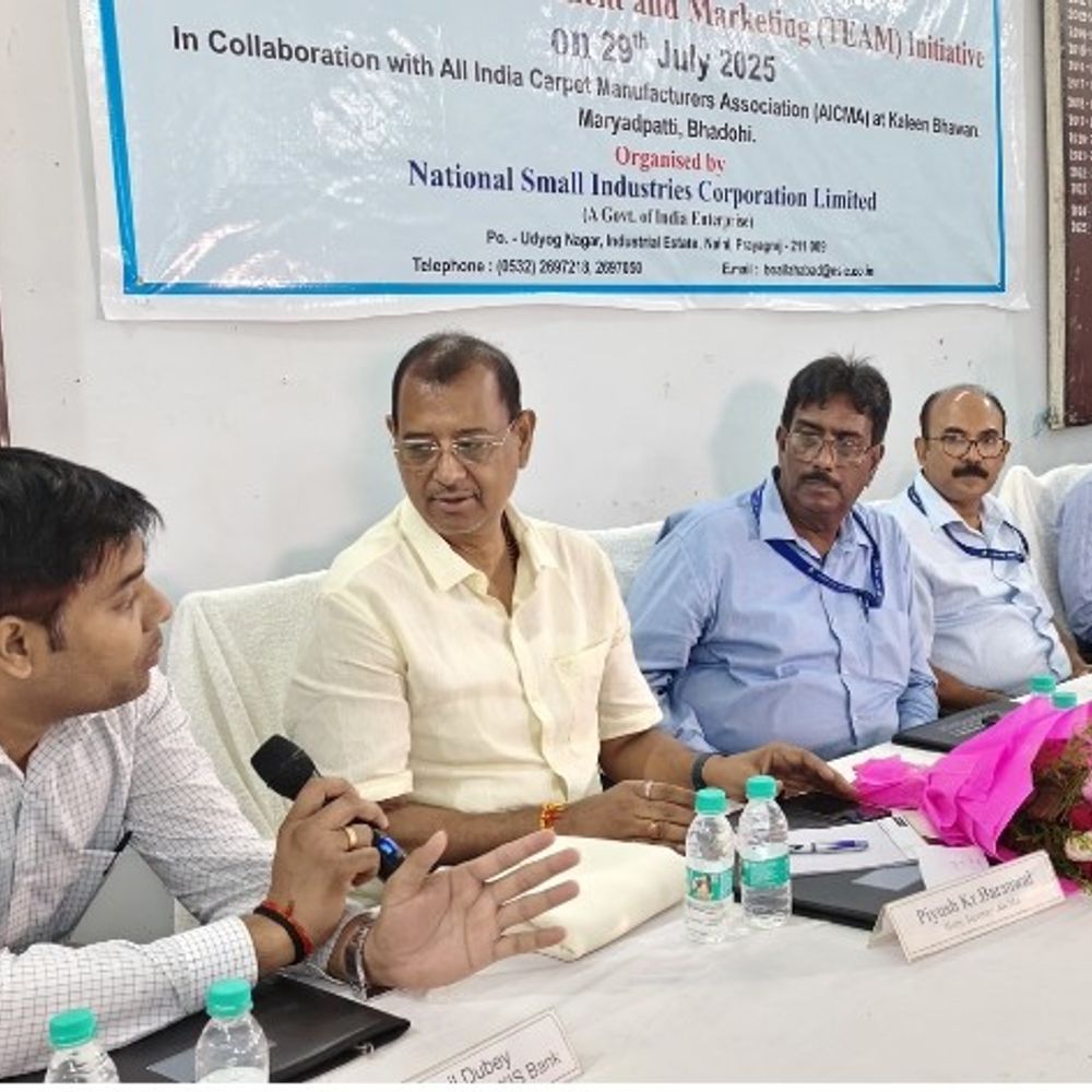 ONDC पर कार्यशाला:NSIC ने भदोही में निर्यातकों को दी डिजिटल मार्केटिंग की जानकारी