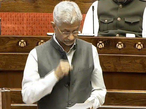 राज्यसभा में ऑपरेशन सिंदूर पर चर्चा:जयशंकर बोले- पाकिस्तान का सच दुनिया के सामने लाए; खून-पानी एक साथ नहीं चलेगा