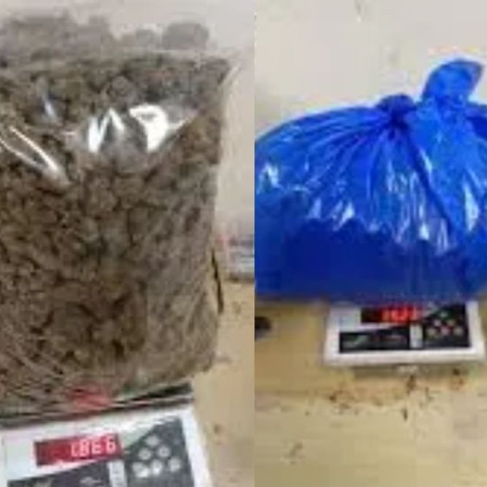 मुंबई एयरपोर्ट पर 8 करोड़ की ड्रग्स जब्त:4 पैसेंजर्स के सामान से 8kg गांजा मिला, बैंकॉक से आई 2 फ्लाइट्स पर कार्रवाई