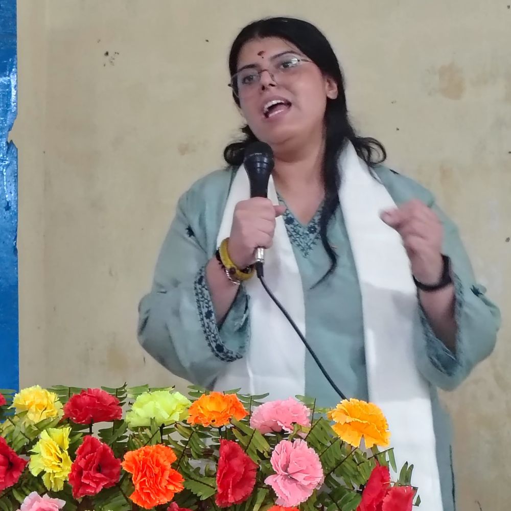 बेगूसराय में ABVP का छात्रा सम्मेलन:राष्ट्रीय मंत्री शिवांगी खरवाल ने कहा- अपने भीतर छिपी मातृशक्ति को पहचाने नारी