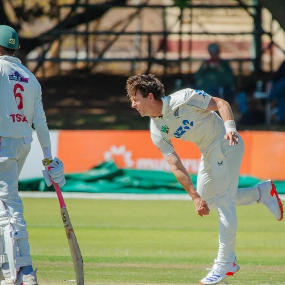 बुलवायो टेस्ट- न्यूजीलैंड 9 विकेट से जीता:जिम्बाब्वे की दूसरी पारी 165 रन पर सिमटी; मैट हेनरी ने मैच में 9 विकेट लिए