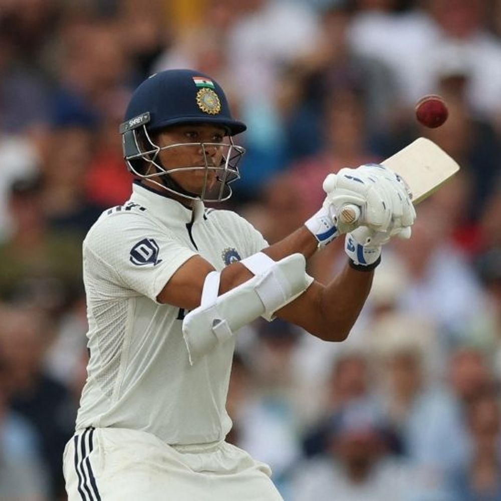 ओवल टेस्ट- यशस्वी जायसवाल का छठा शतक:गिल लंच के बाद पहली बॉल पर आउट, भारत का स्कोर 221/4; इंग्लैंड पर बढ़त 198 रन