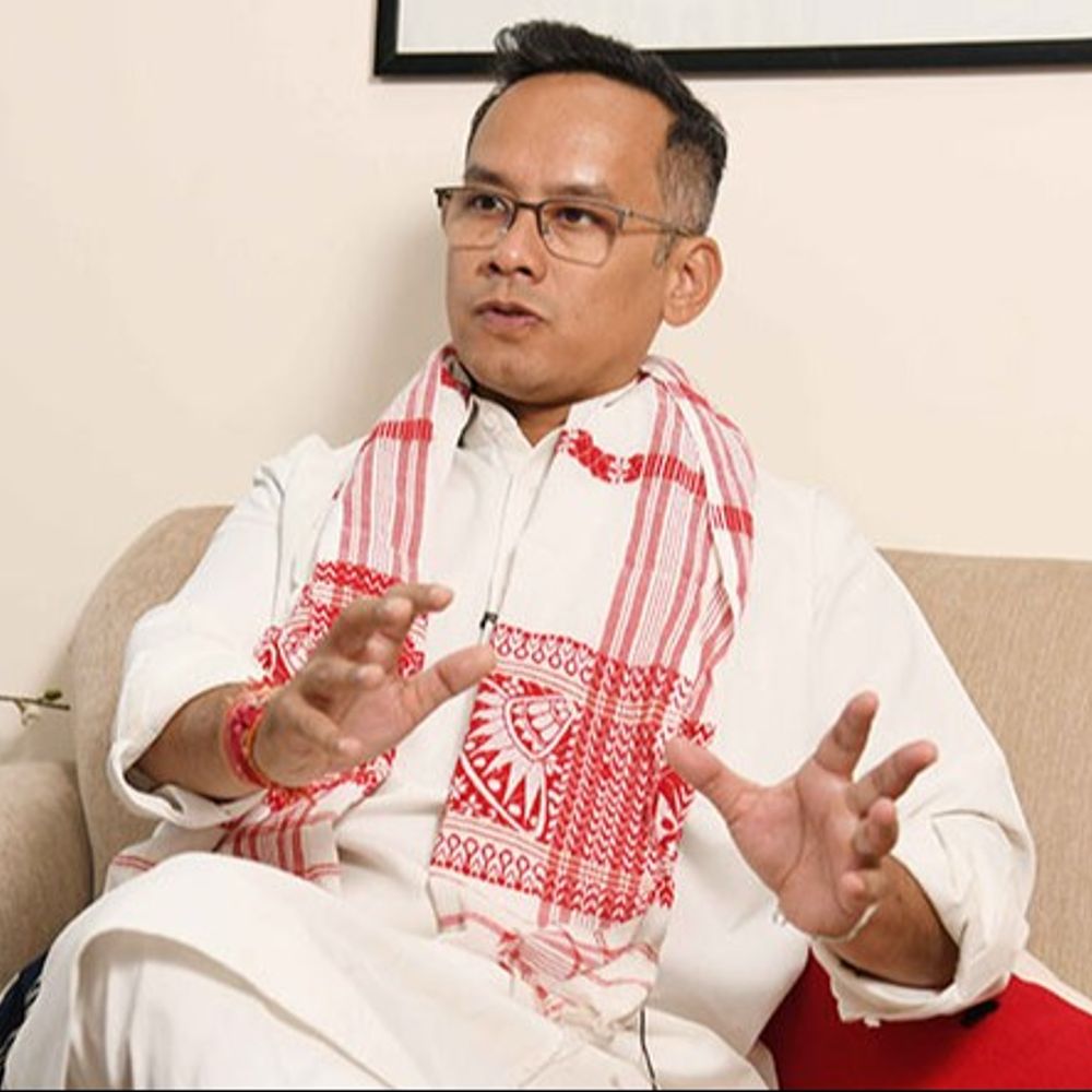 असम कांग्रेस का दावा-असम CM के जमीनों पर अवैध कब्जे:गौरव गोगोई बोले- हम सत्ता में आए तो ये जमीनें गरीबों में बांटी जाएंगी