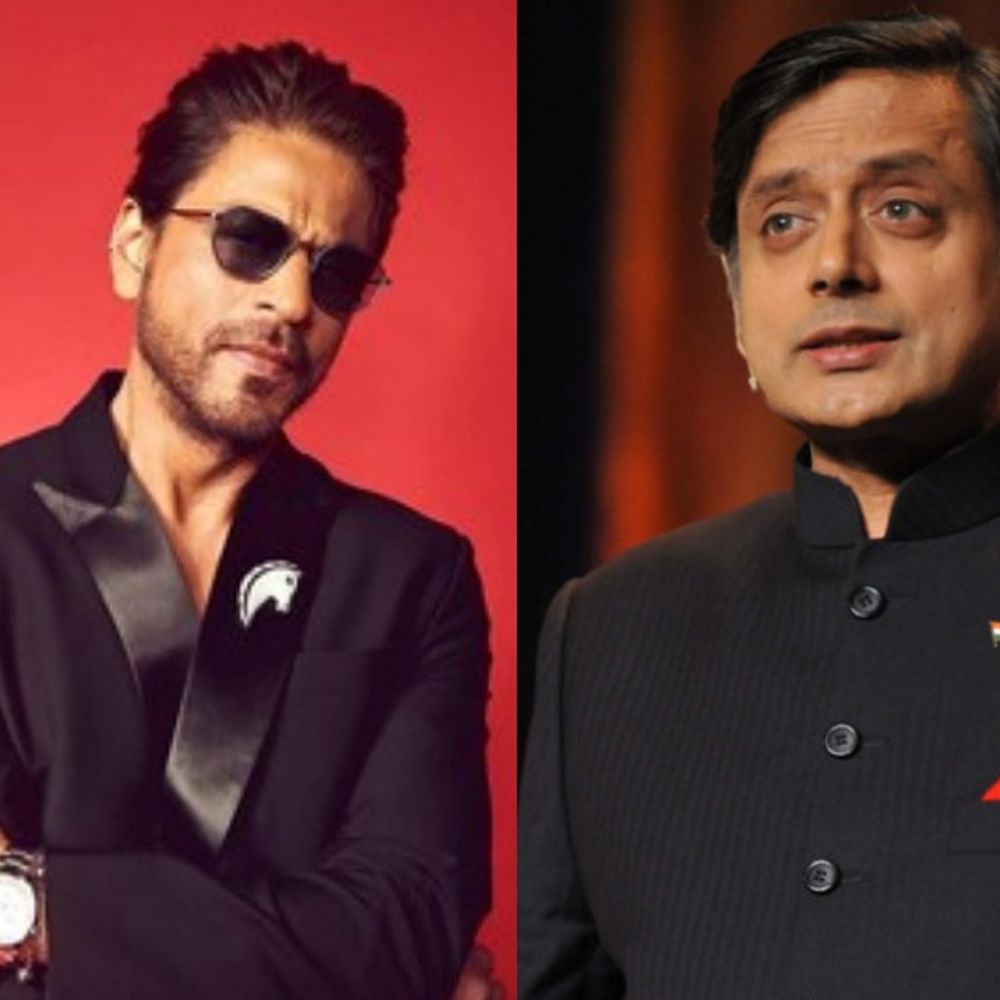शाहरुख खान ने ली शशि थरूर की फिरकी:नेशनल अवॉर्ड जीतने पर आसान भाषा में दी थी बधाई, एक्टर बोले- इससे ज्यादा भारी-भरकम मैं समझ नहीं पाता