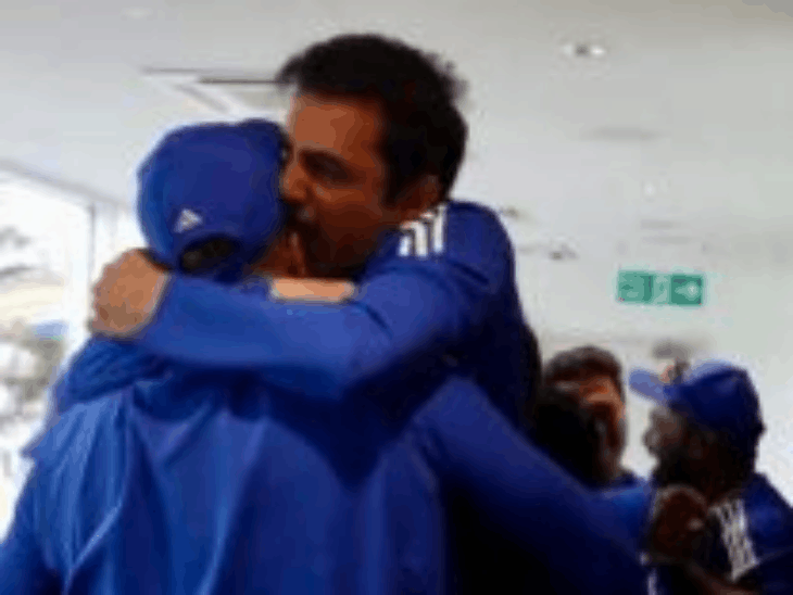 कोच गंभीर भारत की जीत के बाद इमोशनल नजर आए:बोर्ड ने ड्रेसिंग रूम का वीडियो शेयर किया; बोले- हम कभी सरेंडर नहीं करेंगे