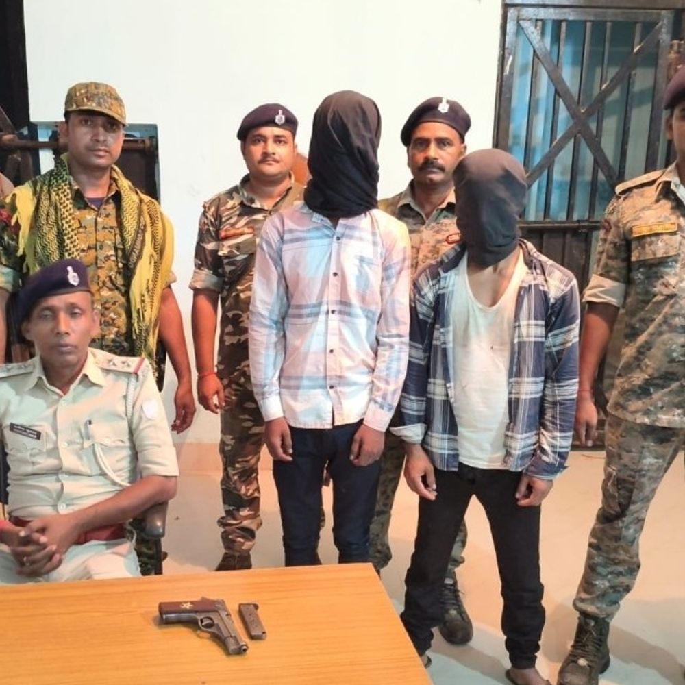औरंगाबाद में मिनी गन फैक्ट्री का खुलासा:हथियार बनाने में इस्तेमाल होने वाले सामान जब्त, बदमाश गिरफ्तार
