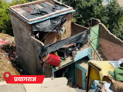 बेटे के सामने पिता को मगरमच्छ खींच ले गया:प्रयागराज में मकान ढहा, फतेहपुर में पीपापुल बहा; आज 39 जिलों में भारी बारिश