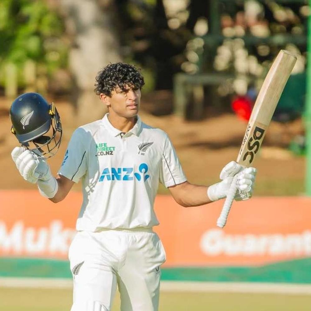 न्यूजीलैंड से कॉन्वे, निकोल्स और रचिन ने शतक लगाए:जिम्बाब्वे के खिलाफ दूसरे दिन स्कोर- 601/3; पहली पारी में 476 रन की बढ़त ली