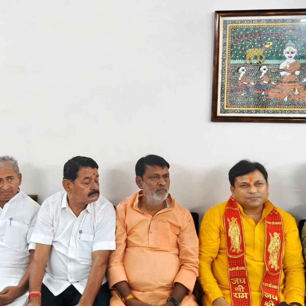 माता जानकी मंदिर का शिलान्यास पर जताया आभार:सीतामढ़ी में बीजेपी जिला अध्यक्ष बोले- 8 अगस्त का दिन इतिहास में स्वर्ण अक्षरों में दर्ज