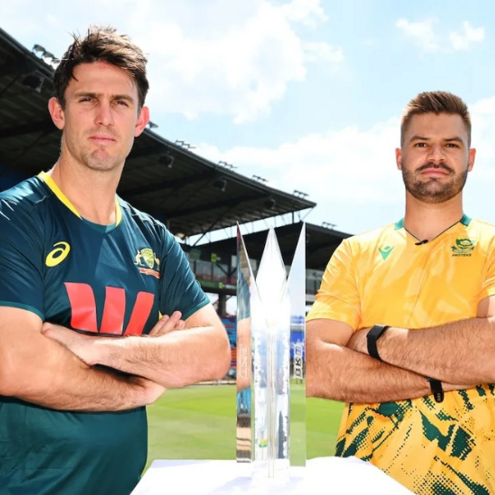 AUS Vs SA पहला टी-20 मैच:टिम डेविड की चौके से फिफ्टी, ड्वार्शिस के साथ अर्धशतकीय साझेदारी; ऑस्ट्रेलिया 100 पार