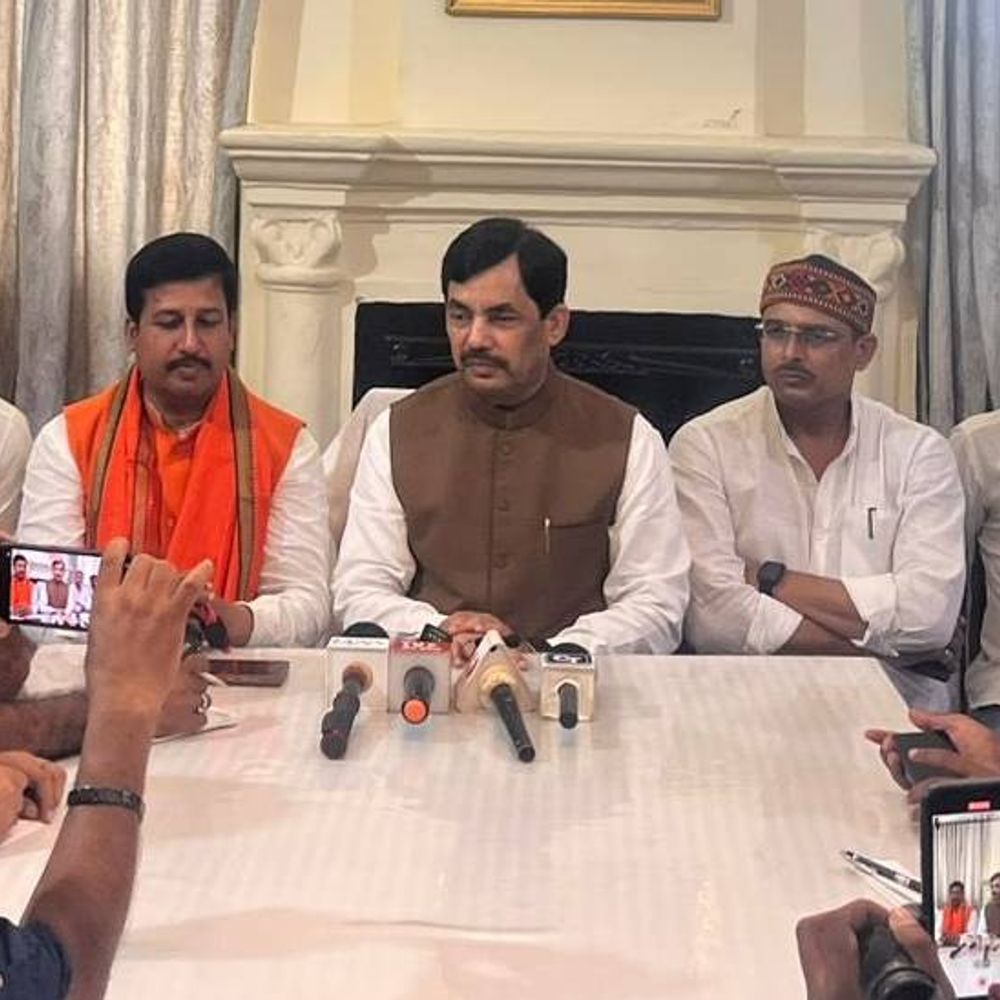 शाहनवाज हुसैन बोले- ऑपरेशन सिंदूर से कांग्रेस नाखुश है:भागलपुर में बोले- विपक्ष नकारात्मक राजनीति करती है, बिहार में हर सीट पर भाजपा जीतेगी