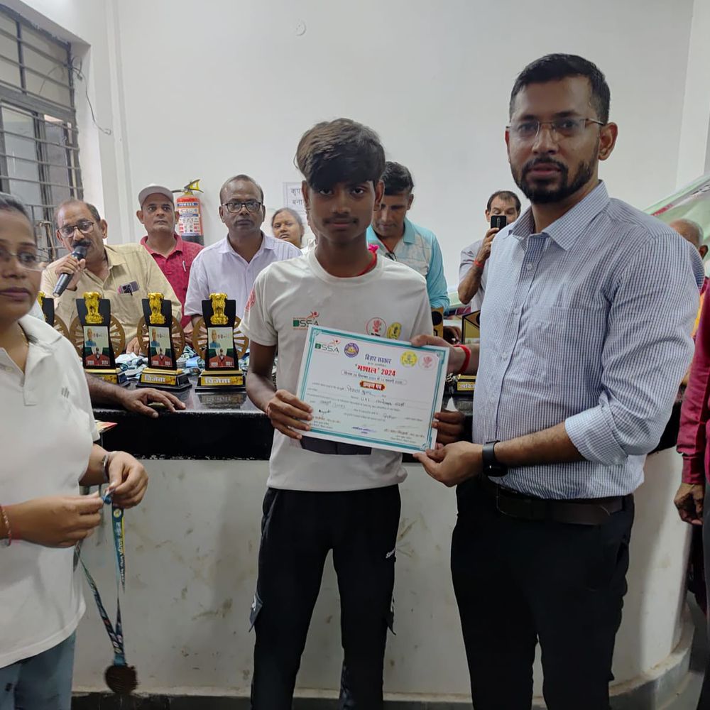 जिला स्तरीय मशाल खेल प्रतियोगिता का समापन:अरवल में विजेता खिलाड़ियों को मिले मेडल और नगद पुरस्कार