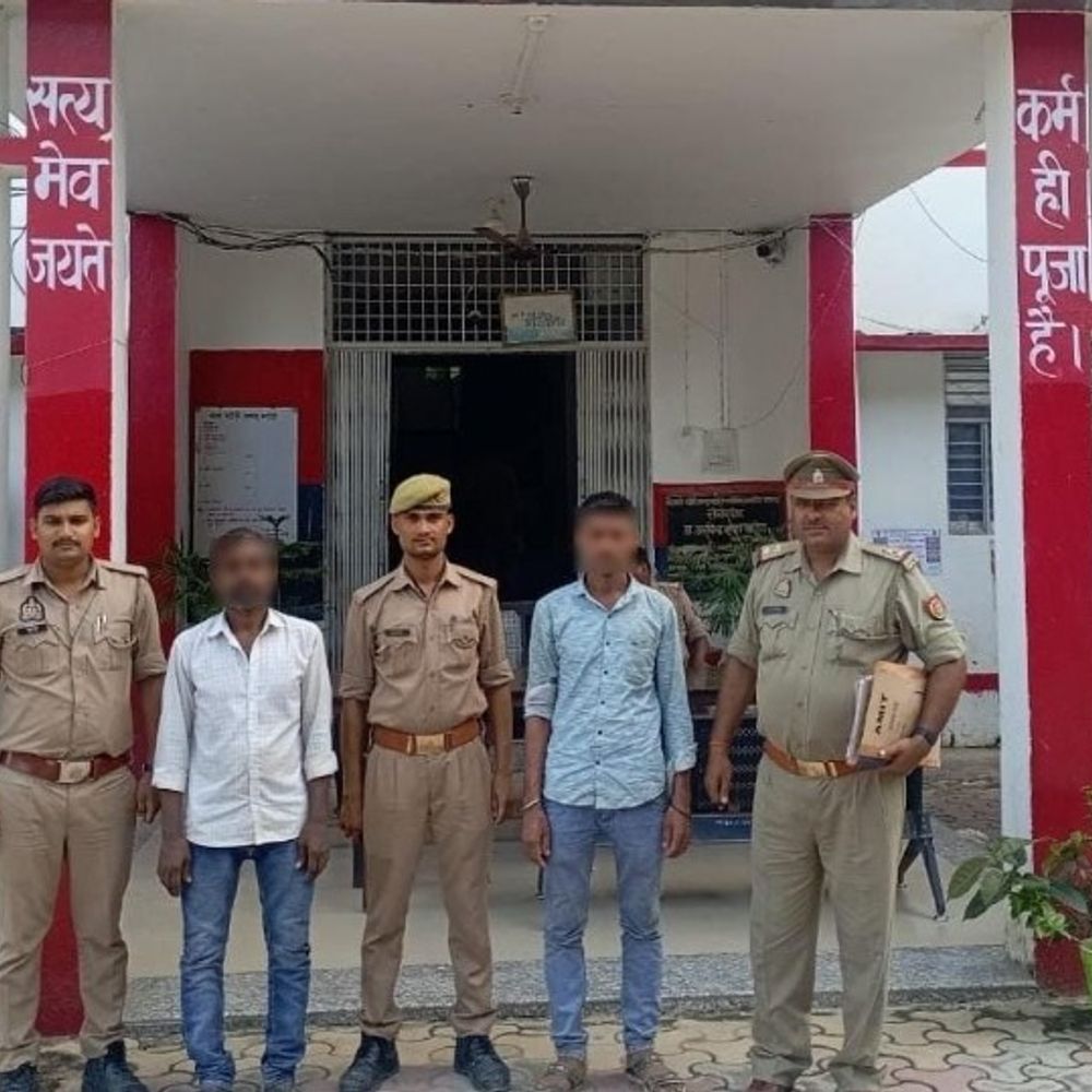 भदोही में नाबालिग पर हमला:ईंट से वार करने वाले दो आरोपी गिरफ्तार, जेल भेजे गए