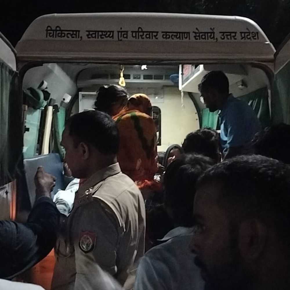 बस्ती में गैस सिलेंडर लीकेज से आग:सिलेंडर लगाते समय हादसा, 6 बच्चों समेत 9 लोग झुलसे, 8 की हालत नाजुक