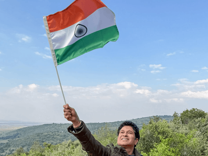 भारतीय खिलाड़ियों ने 79वें स्वतंत्रता दिवस की शुभकामनाएं दीं:सचिन ने लिखा- जय हिंद, रोहित ने तिरंगे के साथ फोटो पोस्ट की