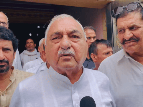 कांग्रेस MLA को धमकी पर सियासत:हुड्‌डा बोले- हरियाणा में सरकार नाम की चीज नहीं; CM का जवाब-अपराधियों को मिट्‌टी में मिला देंगे