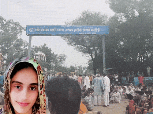 भिवानी-चरखीदादरी में 2 दिन इंटरनेट बंद:ग्रामीण बोले- मनीषा का संस्कार नहीं होने देंगे, एंट्री गेट पर डेरा डाला; पिता बोले- दबाव बना सहमति ली