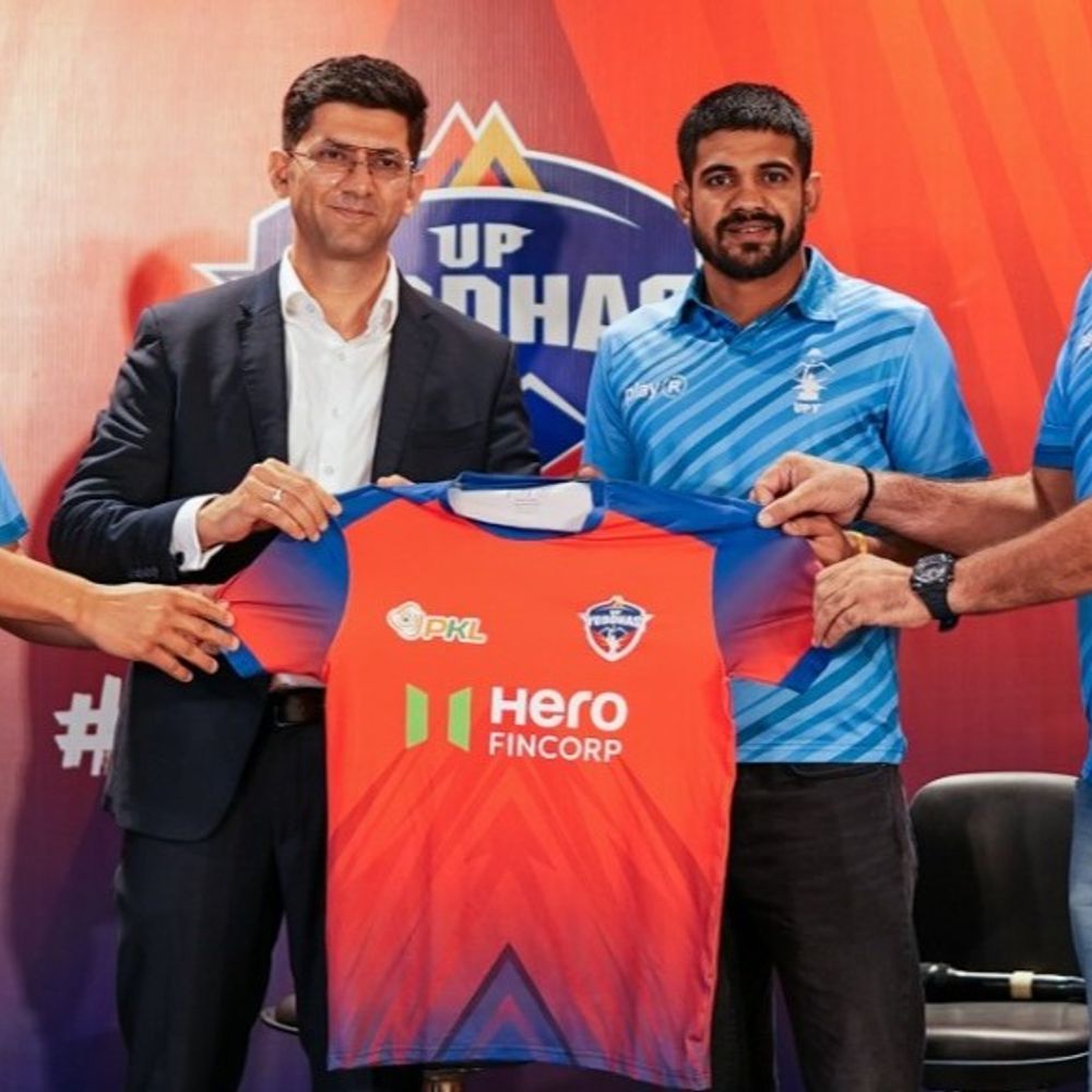 यूपी योद्धाज के कप्तान बने सुमित सांगवान:लखनऊ में नई जर्सी का अनावरण, ट्रॉफी जीतने का किया वादा