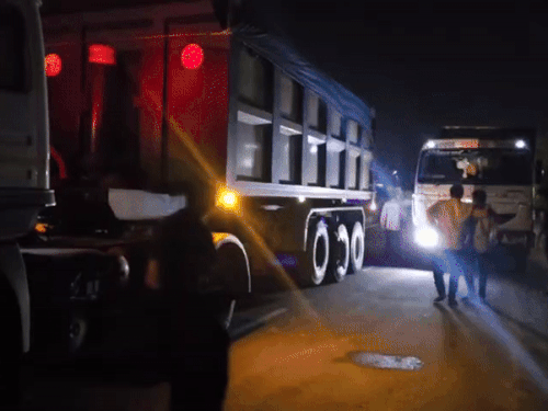 हरियाणा की सीमा में खनिज लदे वाहनों पर लगेगा आईएसटीपी:राजस्व का होगा फायदा, पत्थर, रोड़ी, बजरी महंगी होने की संभावना