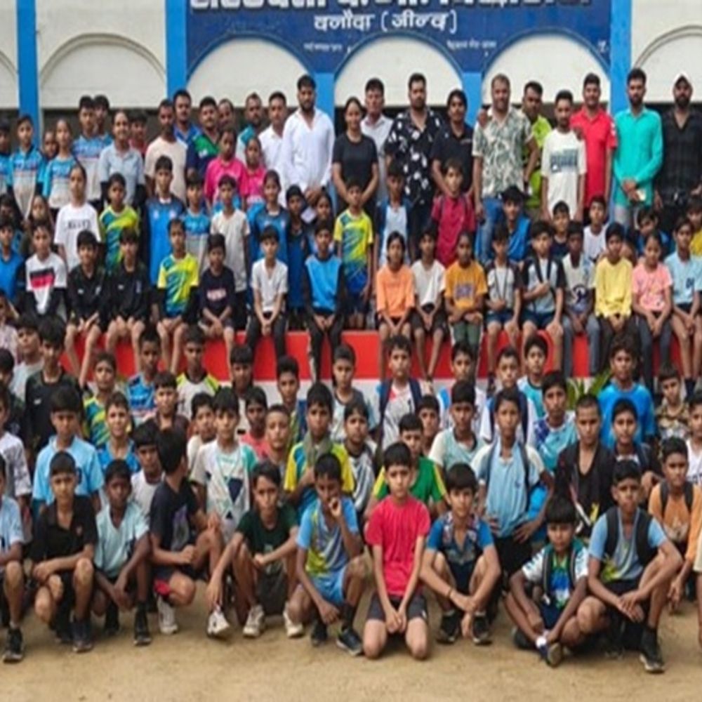 हैदराबाद में मिनी नेशनल हैंडबॉल चैंपियनशिप:जींद में 140 खिलाड़ियों ने दिया ट्रायल; 40 चुने गए, सितंबर में होगा आयोजन