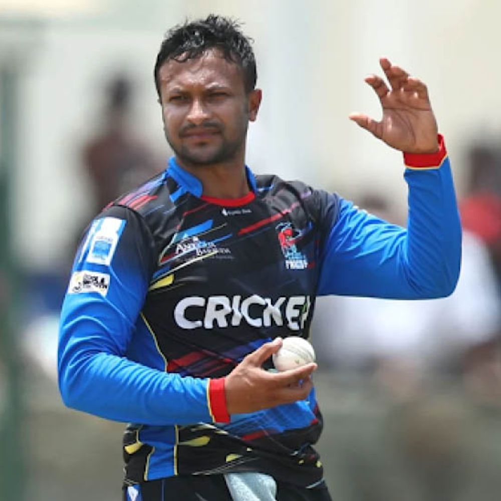 शाकिब टी-20 में 500 विकेट लेने वाले 5वें गेंदबाज बनें:कैरेबियन प्रीमियर लीग मैच में 3 विकेट लिए; फाल्कन्स ने पैट्रियट्स को 7 विकेट से हराया