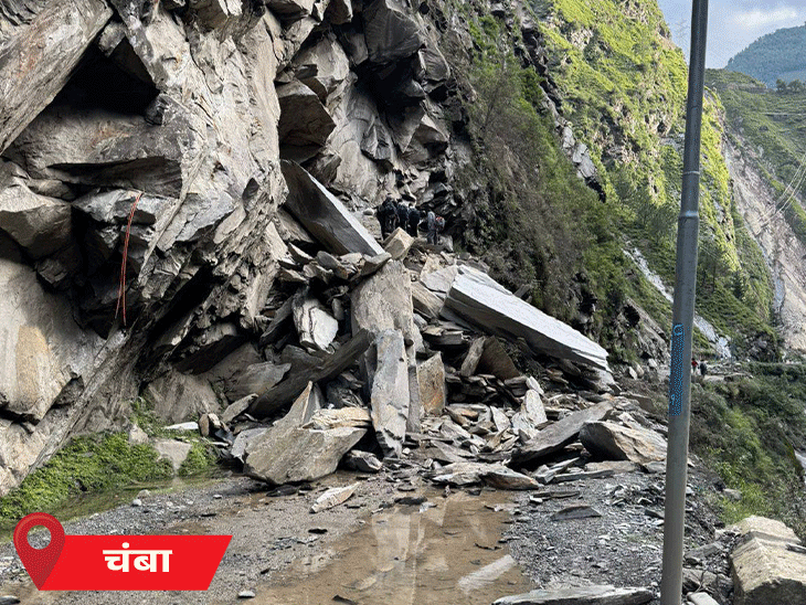 6 दिन लगातार बारिश, 4 जिलों में यलो अलर्ट:  भरमौर में फंसे 3 हजार श्रद्धालु आज रेस्क्यू होंगे; कुल्लू-मनाली में पेट्रोल-डीजल की कमी – Chamba News