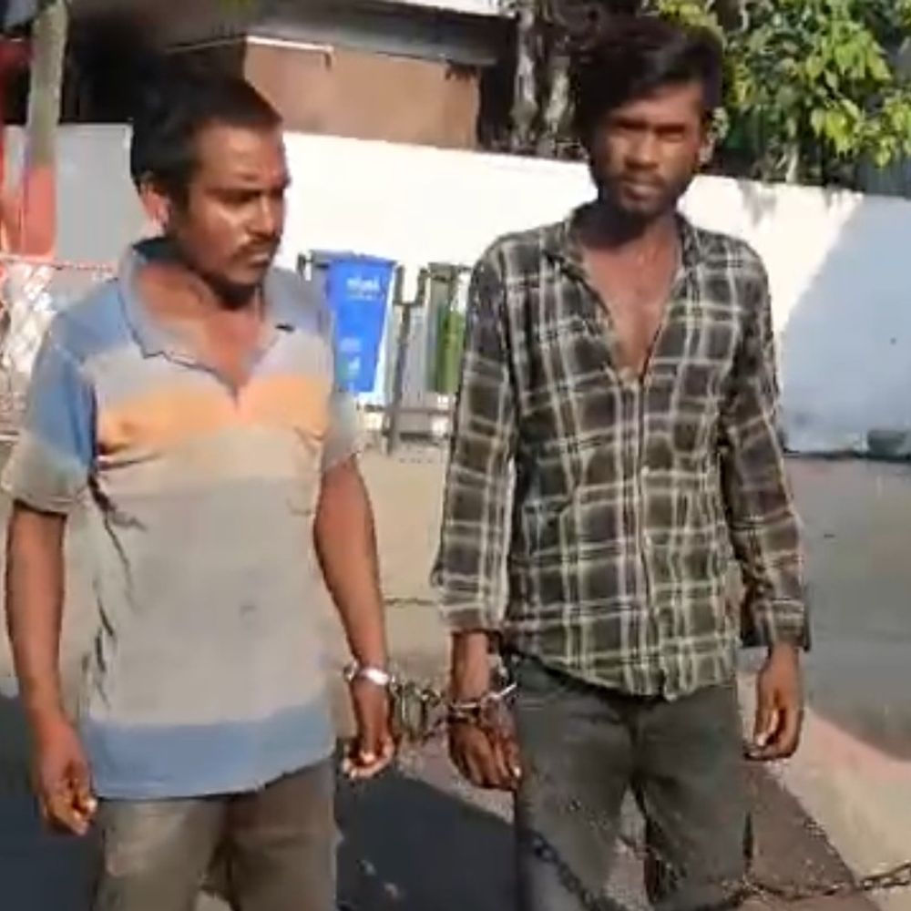 बुजुर्ग महिला से लूट का खुलासा:सतना में दो आरोपी गिरफ्तार, चांदी के जेवर और नकदी बरामद