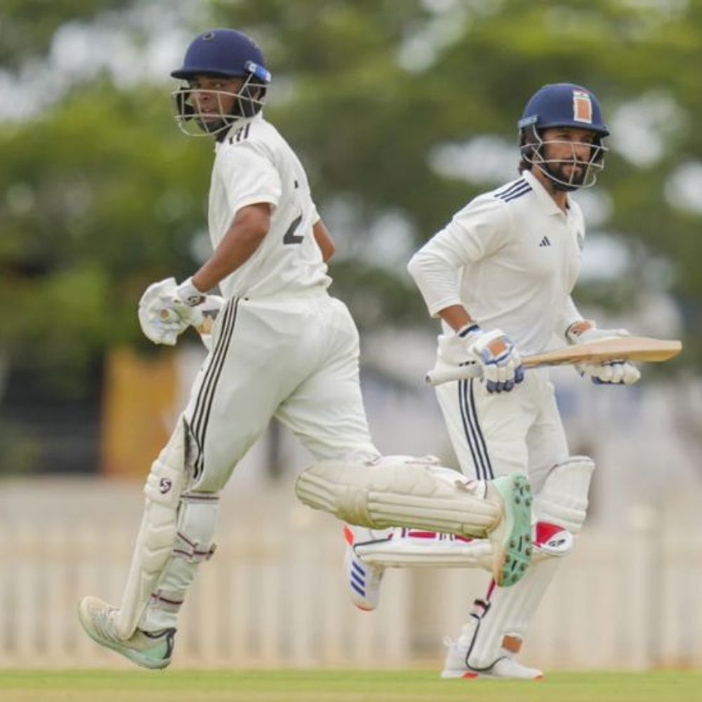 दलीप ट्रॉफी-तीसरे दिन का खेल थोड़ी देर में शुरू होगा:रजत-मालेवार के शतक, सेंट्रल जोन 432/2; नॉर्थ जोन ने 6 विकेट खोकर 308 रन बनाए