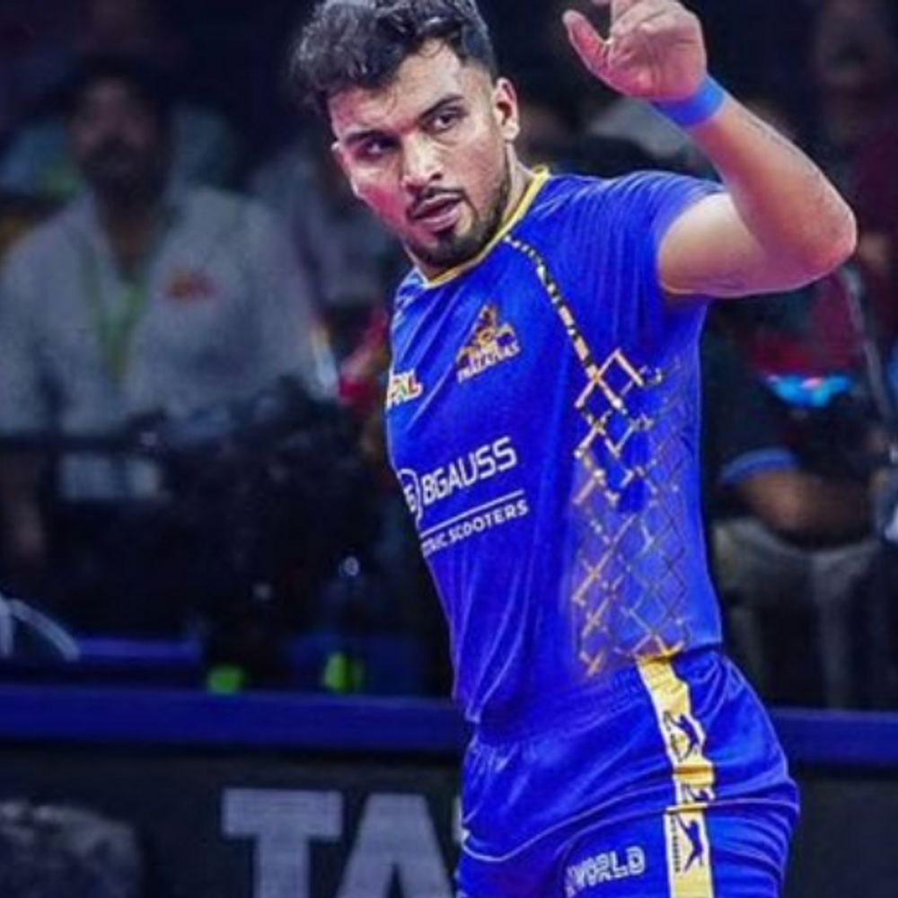 प्रो कबड्डी-12 की ओपनिंग में वैभव सूर्यवंशी पहुंचे:पहले मैच में तमिल थलाइवाज ने तेलुगु टाइटंस को हराया; पुनेरी पलटन टाई-ब्रेकर में जीती