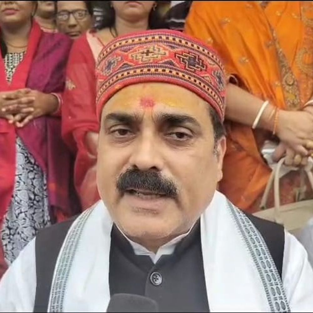 'राहुल गांधी का नाना वोट चोरी कर बना था प्रधानमंत्री':मधेपुरा में मंत्री जीवेश कुमार बोले- देश की हर मां से माफी मांगे कांग्रेस