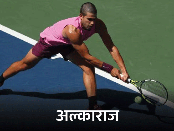 अल्काराज चोट के बावजूद US ओपन के चौथे दौर में:इटली के लुसियानो डार्डेरी को हराया; जोकोविच, रायबाकिना, सबालेंका भी जीते