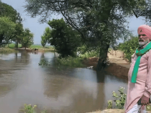 घग्गर डेंजर लेवल पर, यमुना-मारकंडा नदी ओवरफ्लो:कुरुक्षेत्र के 7 गांवों में अलर्ट; 2 दिन लगातार बारिश होगी