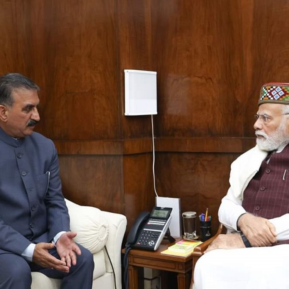 हिमाचल CM का राहत पैकेज पर केंद्र पर निशाना:सुक्खू बोले-हमारे लोग आपदा से उजड़ गए; डिजास्टर को राजनीतिक तराजू में तौलना गलत