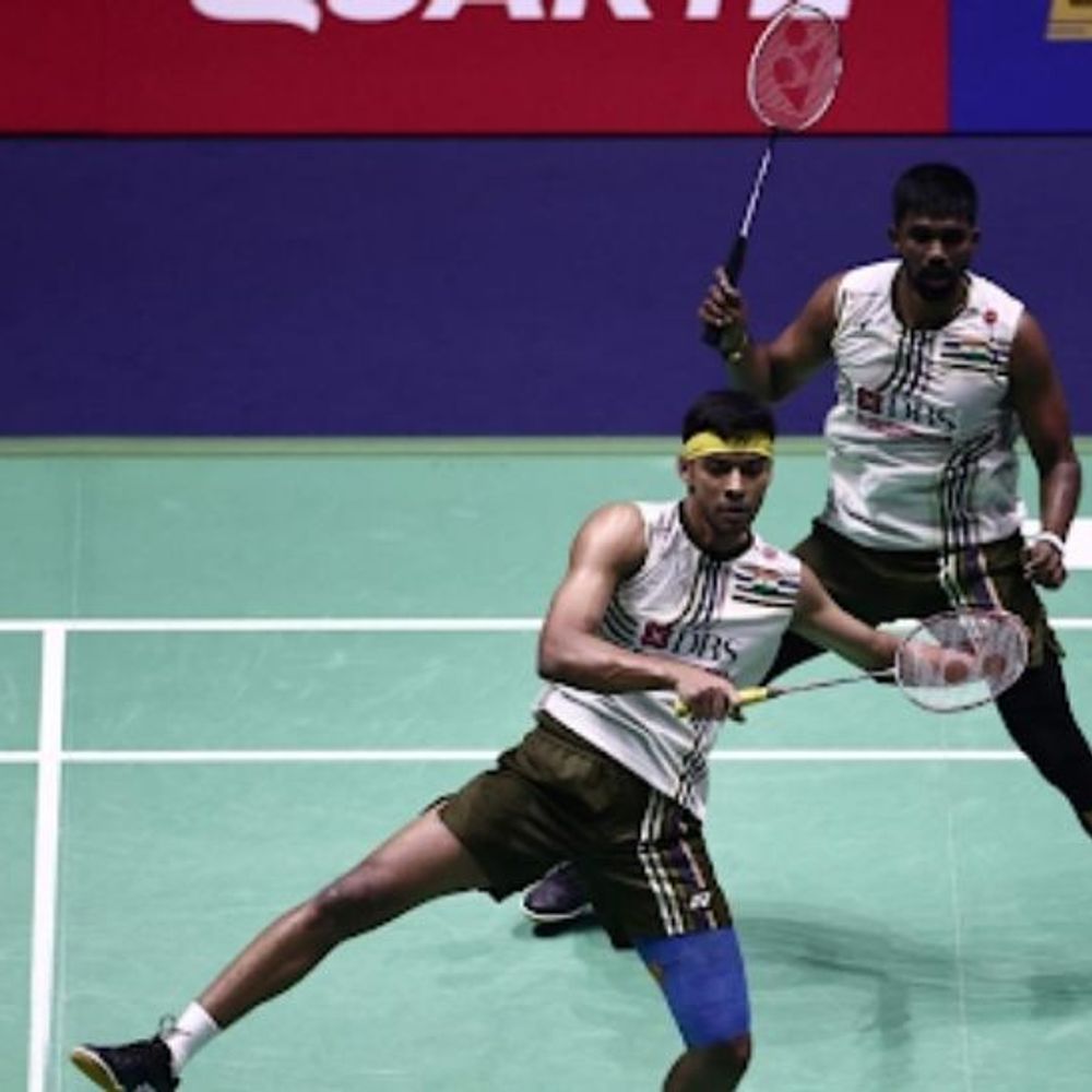 सात्विक-चिराग की जोड़ी बैडमिंटन वर्ल्ड चैंपियनशिप के सेमीफाइनल में हारी:भारत को ब्रॉन्ज मेडल; 2022 के सीजन में भी जोड़ी ने कांस्य पदक जीता था