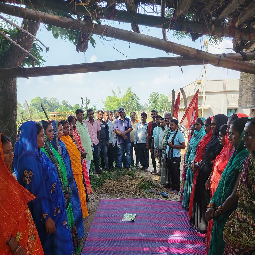 खेती-किसान बचाओ, कॉरपोरेट का राज मिटाओ के नारे लगाए