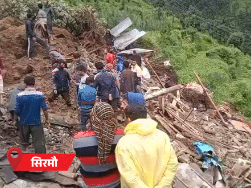 शिमला में 2 घर जमींदोज, बाप-बेटी समेत 3 की मौत:सिरमौर में महिला मलबे में दबी, 10 जिलों में स्कूल-कॉलेज बंद