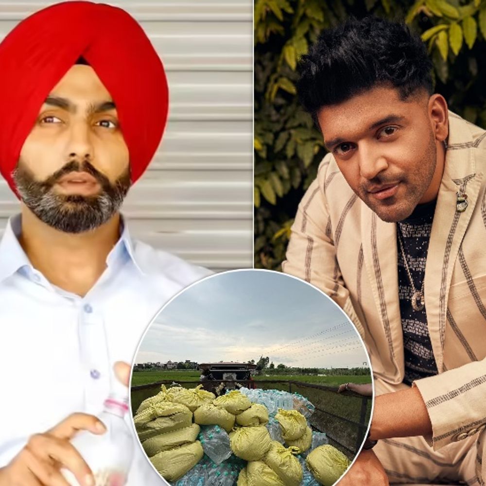 पंजाब बाढ़: सिंगर एमी विर्क ने 200 घर गोद लिए:गुरु रंधावा और सिंगर सुनंदा ने पानी-राशन बांटा, सोनू सूद भी मदद के लिए आगे आए