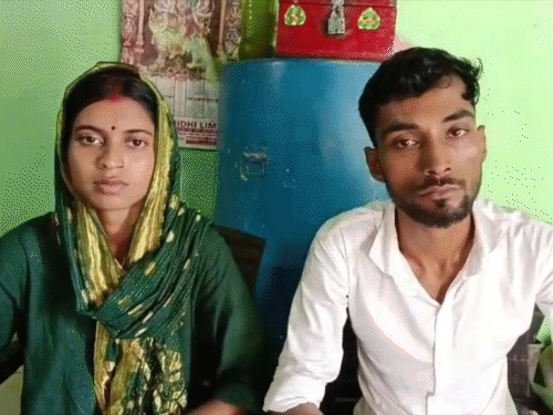 बेगूसराय से भागकर कपल ने दरभंगा में शादी की:रिश्तेदार से मिलने समस्तीपुर पहुंचे, पुलिस ने पकड़ा; कहा- बालिग हैं, साथ ही रहेंगे