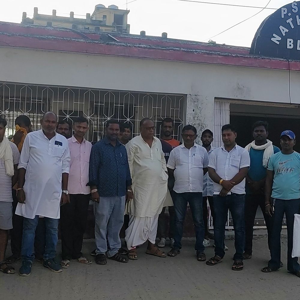 नाथनगर में बाढ़ राहत फॉर्म में गड़बड़ी:10 हजार में से सिर्फ 1000 फॉर्म की एंट्री, जनप्रतिनिधियों ने NH-80 पर धरना करेंगे