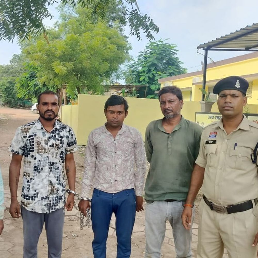 77 स्थायी वारंटी को कोर्ट में किया गया पेश:अभियान चलाकर यूपी और महाराष्ट्र से पकड़ा, बलौदाबाजार पुलिस बोली- धरपकड़ रहेगी जारी