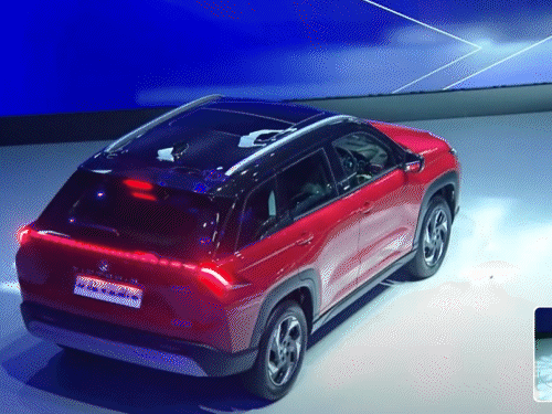 मारुति की नई एसयूवी 'विक्टोरिस' पेश:इसे क्रैश टेस्ट में 5-स्टार सेफ्टी रेटिंग मिली, हाइब्रिड और CNG ऑप्शन भी मिलेगा