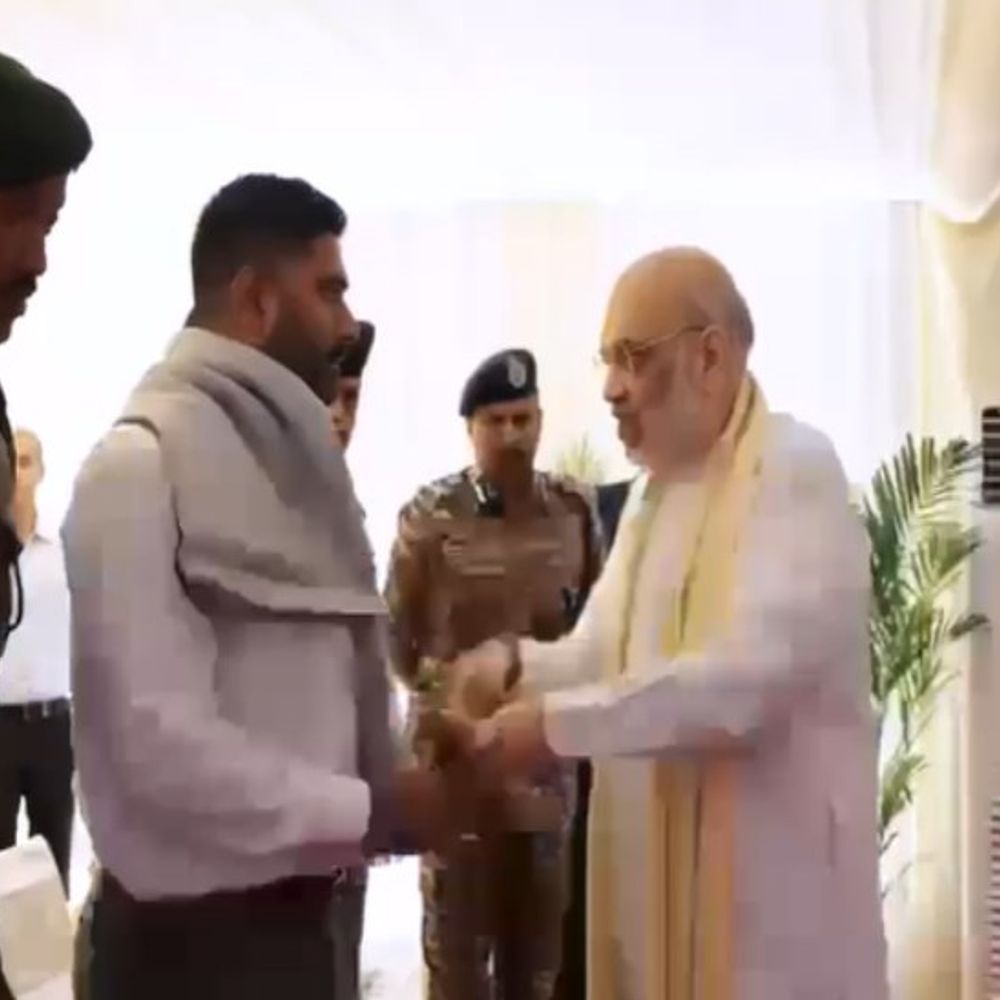 शाह ने ‘ऑपरेशन ब्लैक फॉरेस्ट’ में शामिल जवानों को सम्मानित-किया:CM साय ने माओवादी विरोधी-अभियानों की दी जानकारी,2023 से अब-तक 1666 नक्सली ने किया सरेंडर