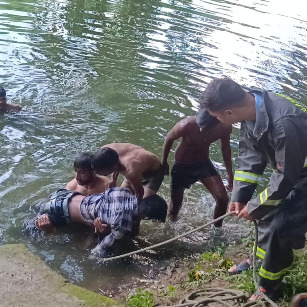 गणेश विसर्जन के दौरान युवक की डूबने से मौत:एक घंटे बाद मिला शव, गहरे पानी में जाने से हुआ हादसा