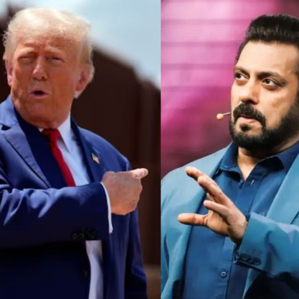 सलमान खान ने कसा US प्रेसिडेंट पर तंज!:कहा- दुनिया में जो सबसे ज्यादा परेशानी फैला रहा है उन्हीं को शांति पुरस्कार चाहिए
