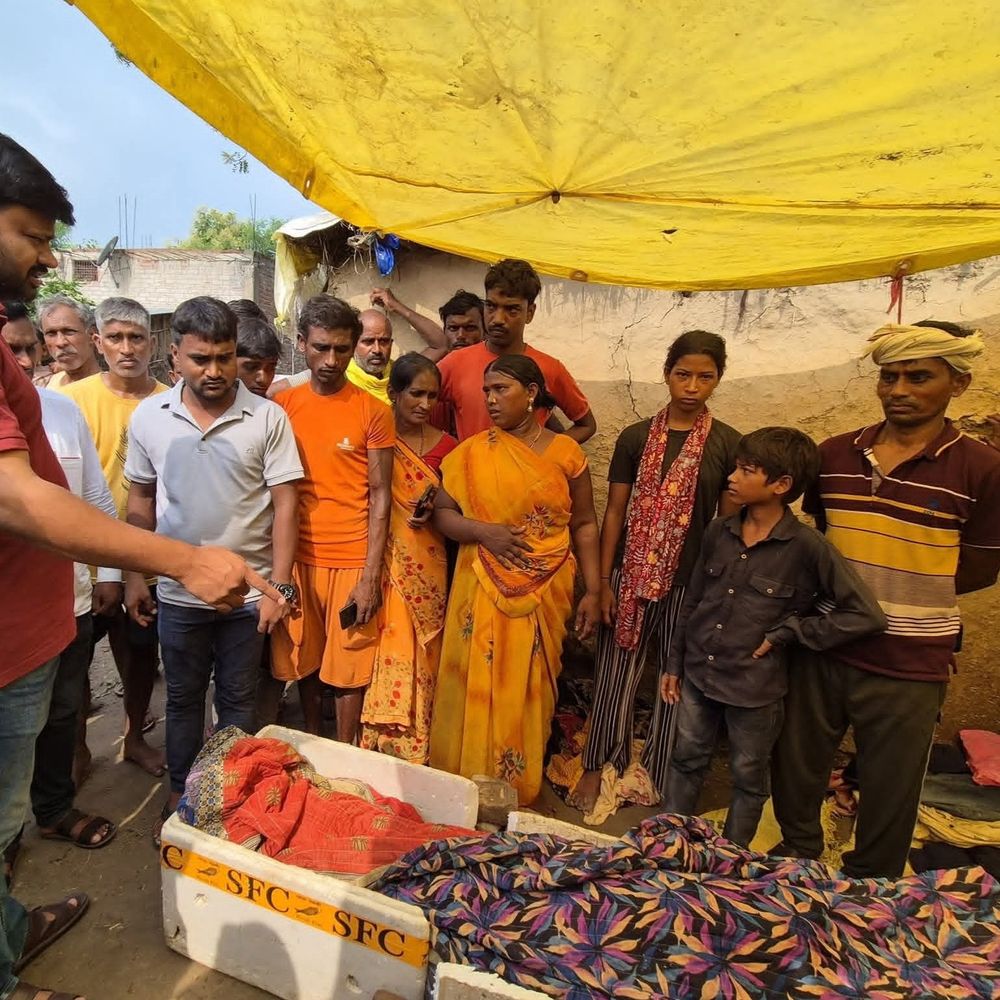 बक्सर में सांप के डसने से मजदूर की मौत:घर में सो रहा था, कंधे पर चिपक डसा; 5 बच्चों का पिता था मृतक