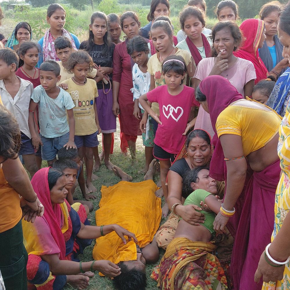 खगड़िया में भैंस धोते समय दो युवक डूबे:एक की मौत, दूसरे को स्थानीय लोगों ने बचाया
