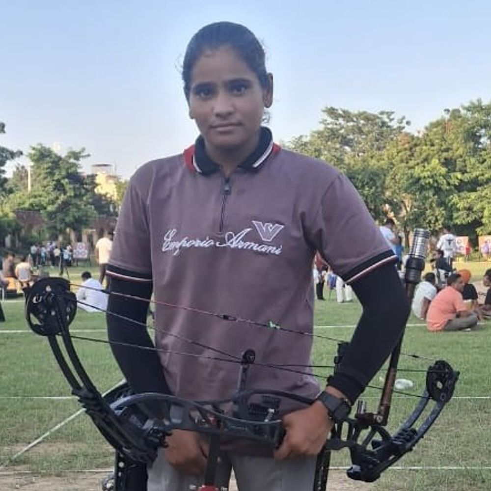 हिसार की मनीषा बांगड़वा का नेशनल गेम्स में चयन:तीरंदाजी में जीता रजत पदक, हरियाणा टीम में बनाई जगह